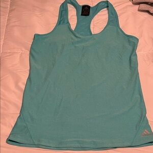 adidas Teal Racerback Tank Top